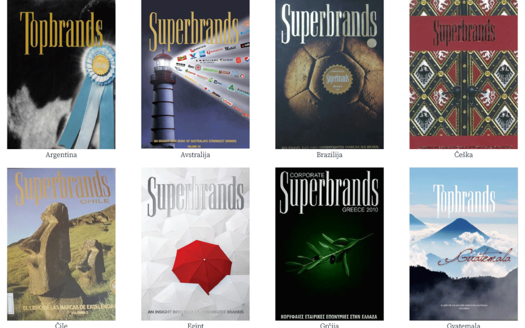 Superbrands Global: Personalizirane naslovnice